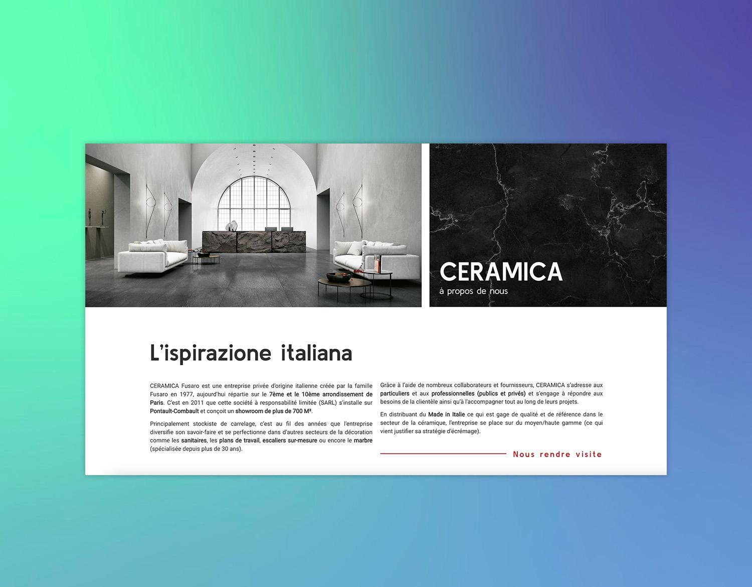 CERAMICA Site catalogue