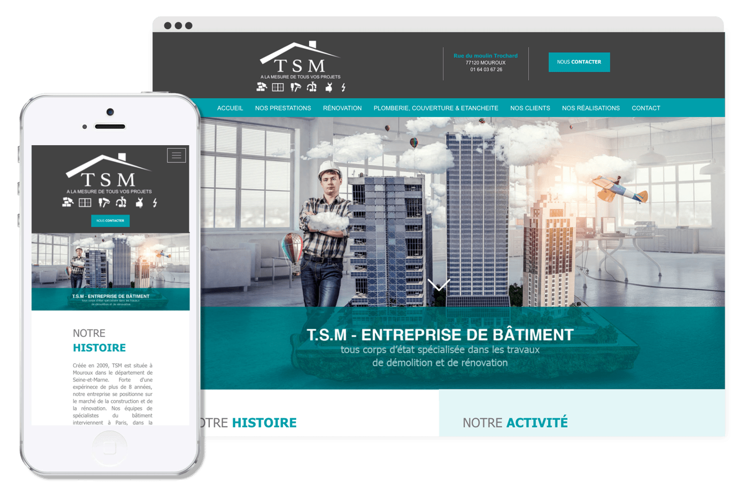 site internet TSM