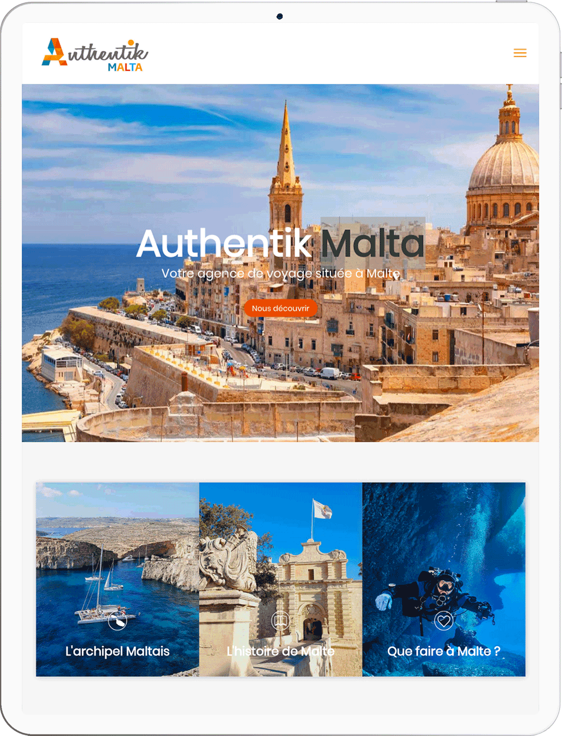 site authentik malta ipad