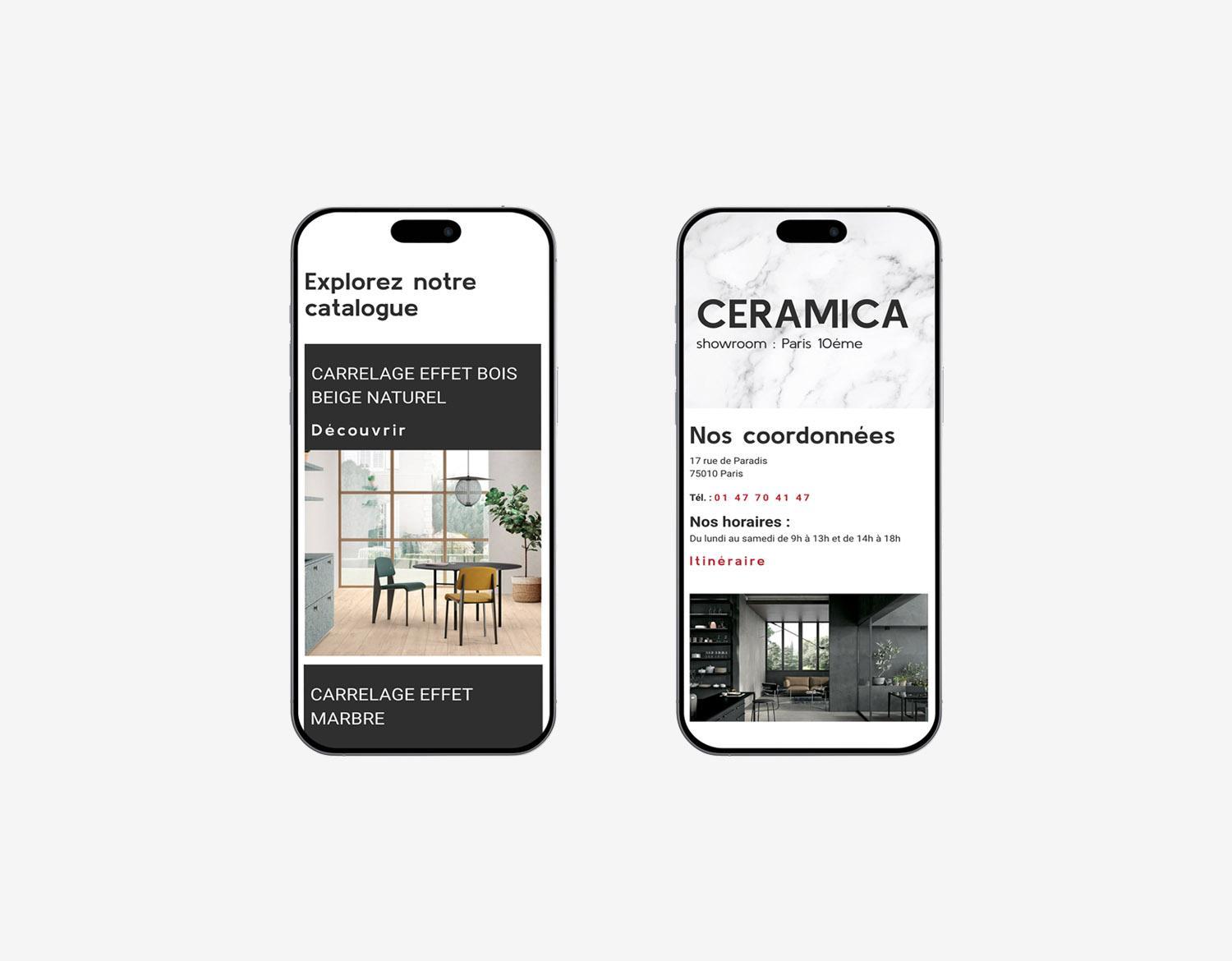 CERAMICA  site catalogue