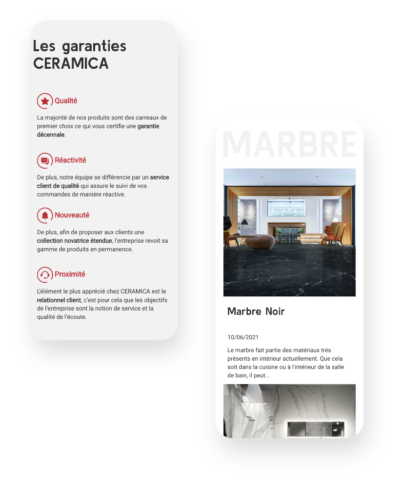 CERAMICA  site catalogue