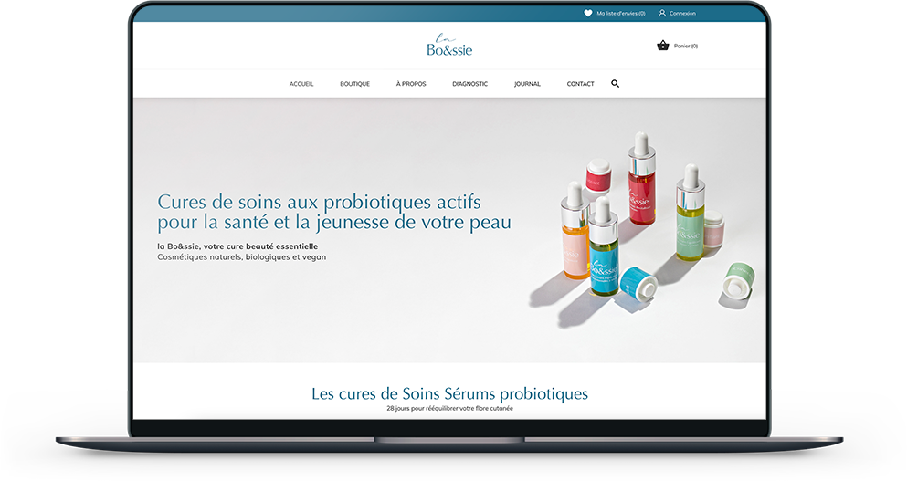Site e-commerce La Bo&ssie