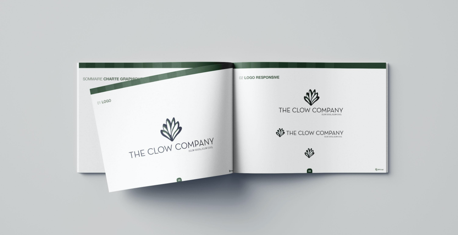 The clow compagny charte graphique